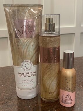 Bath & Body Works IN THE STARS- Set-NEW- Body Wash/Mist/ Room Spray
